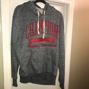 CHAMPION Men’s‎ Gray Hoodie Size Large